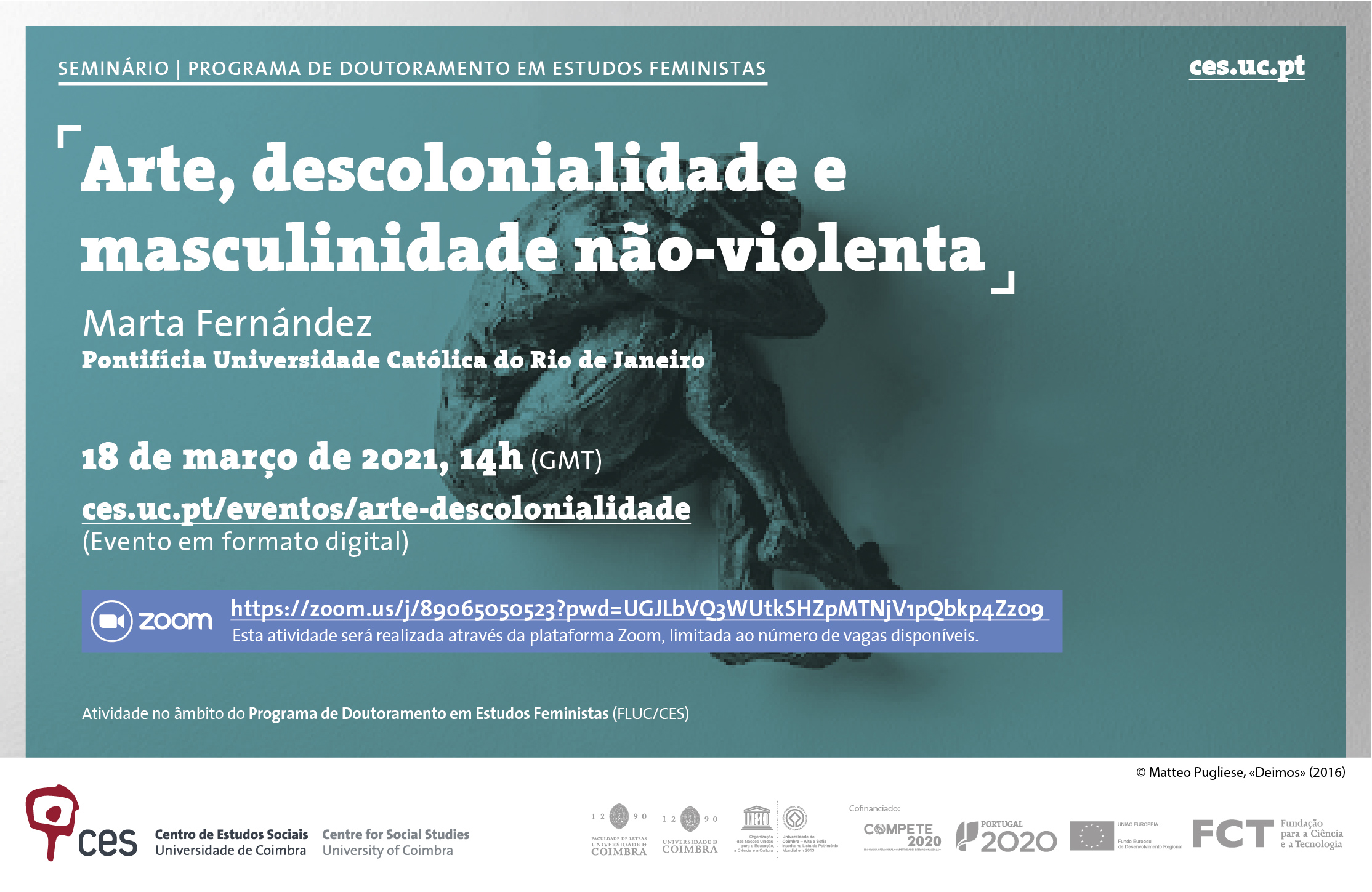 Arte, descolonialidade e masculinidade não-violenta<span id="edit_32645"><script>$(function() { $('#edit_32645').load( "/myces/user/editobj.php?tipo=evento&id=32645" ); });</script></span>