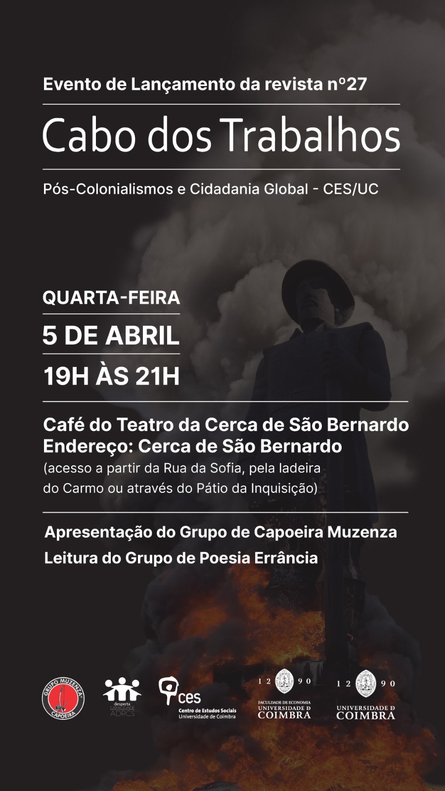 Cabo dos Trabalhos n.º 27<span id="edit_42881"><script>$(function() { $('#edit_42881').load( "/myces/user/editobj.php?tipo=evento&id=42881" ); });</script></span>