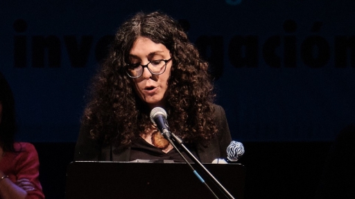 Daniela Ferrández Pérez distinguished at the Follas Novas do Libro Galego Awards<span id="edit_43382"><script>$(function() { $('#edit_43382').load( "/myces/user/editobj.php?tipo=destaque&id=43382" ); });</script></span>