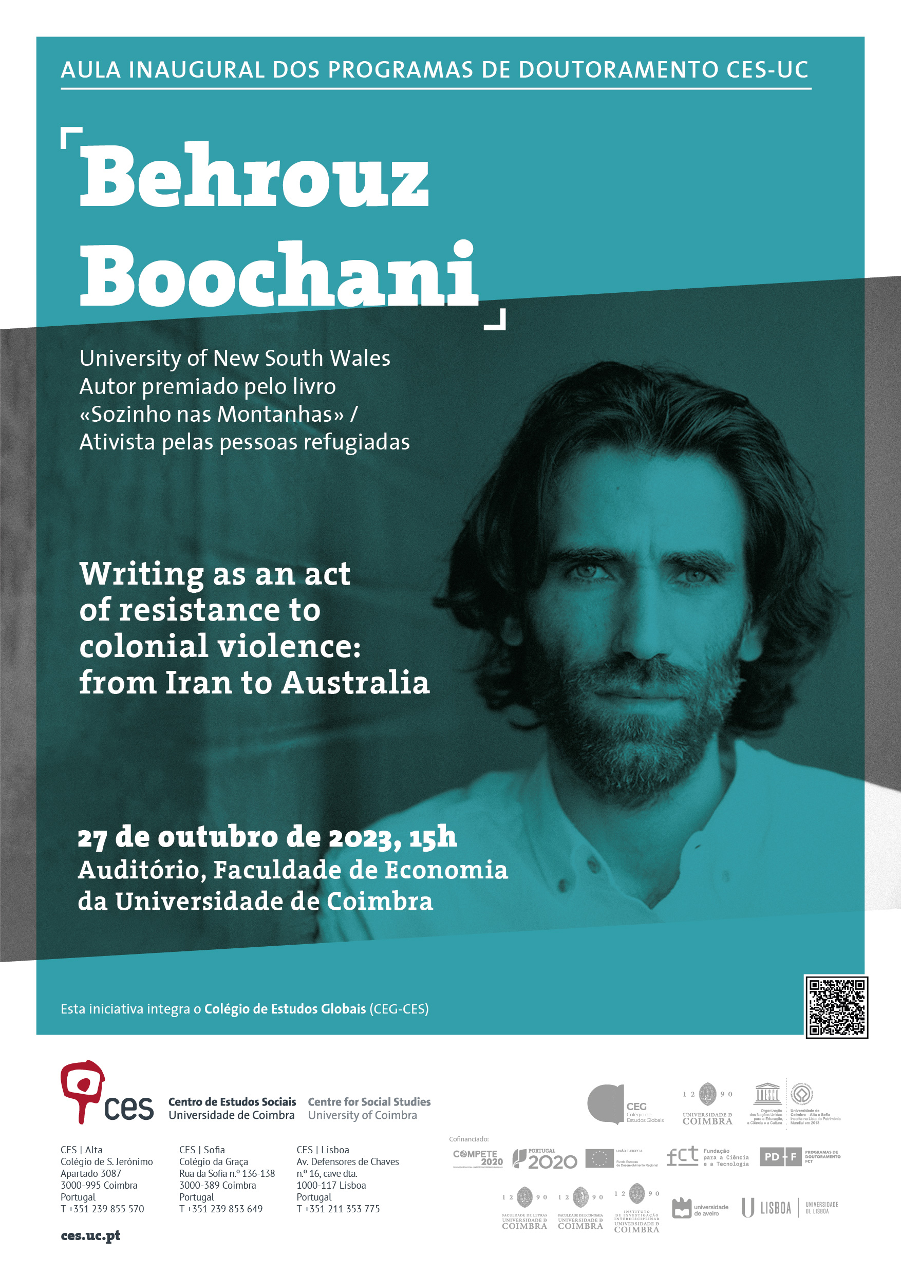 Writing as an act of resistance to colonial violence: from Iran to Australia<span id="edit_44061"><script>$(function() { $('#edit_44061').load( "/myces/user/editobj.php?tipo=evento&id=44061" ); });</script></span>