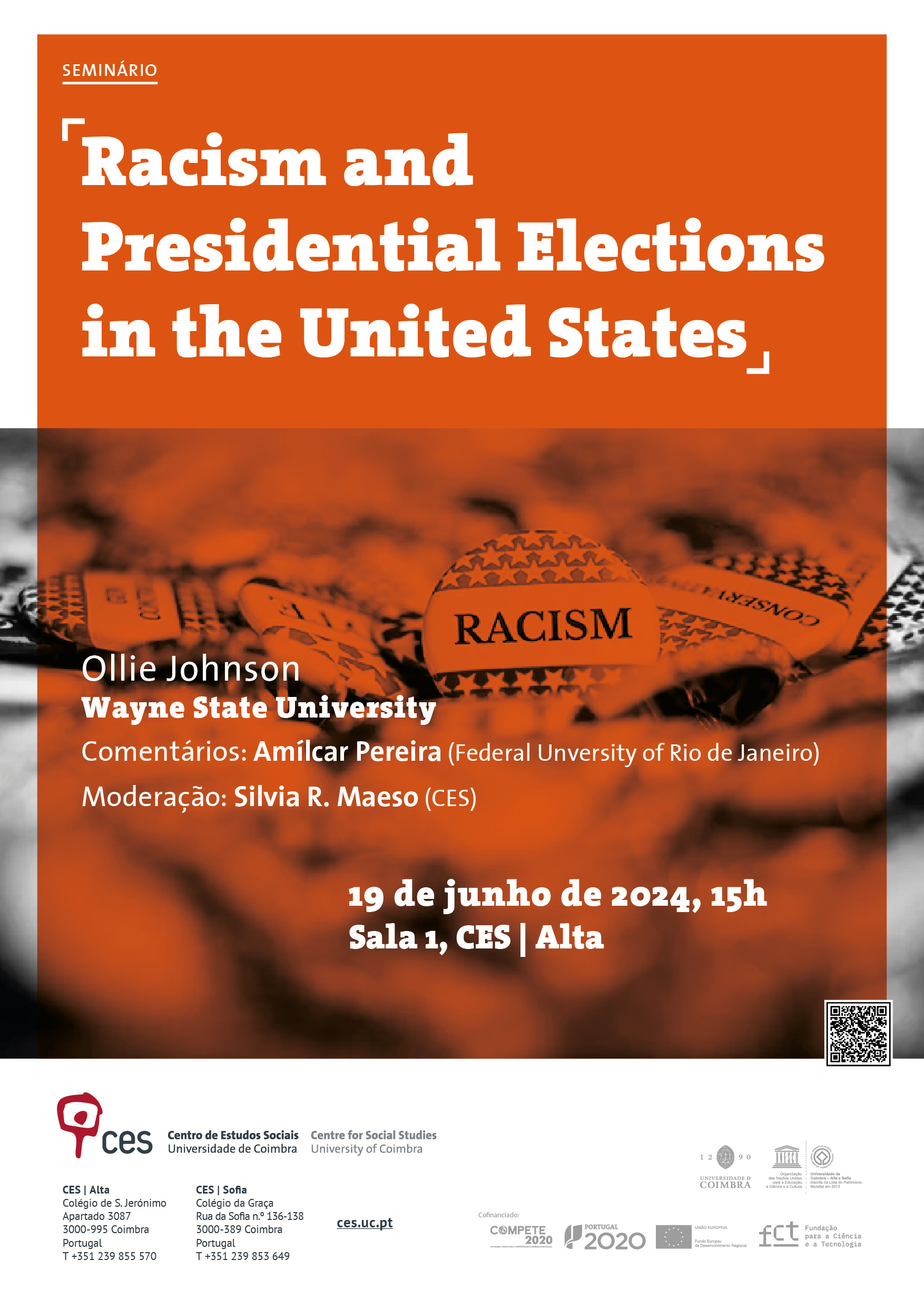 Racism and Presidential Elections in the United States<span id="edit_45757"><script>$(function() { $('#edit_45757').load( "/myces/user/editobj.php?tipo=evento&id=45757" ); });</script></span>