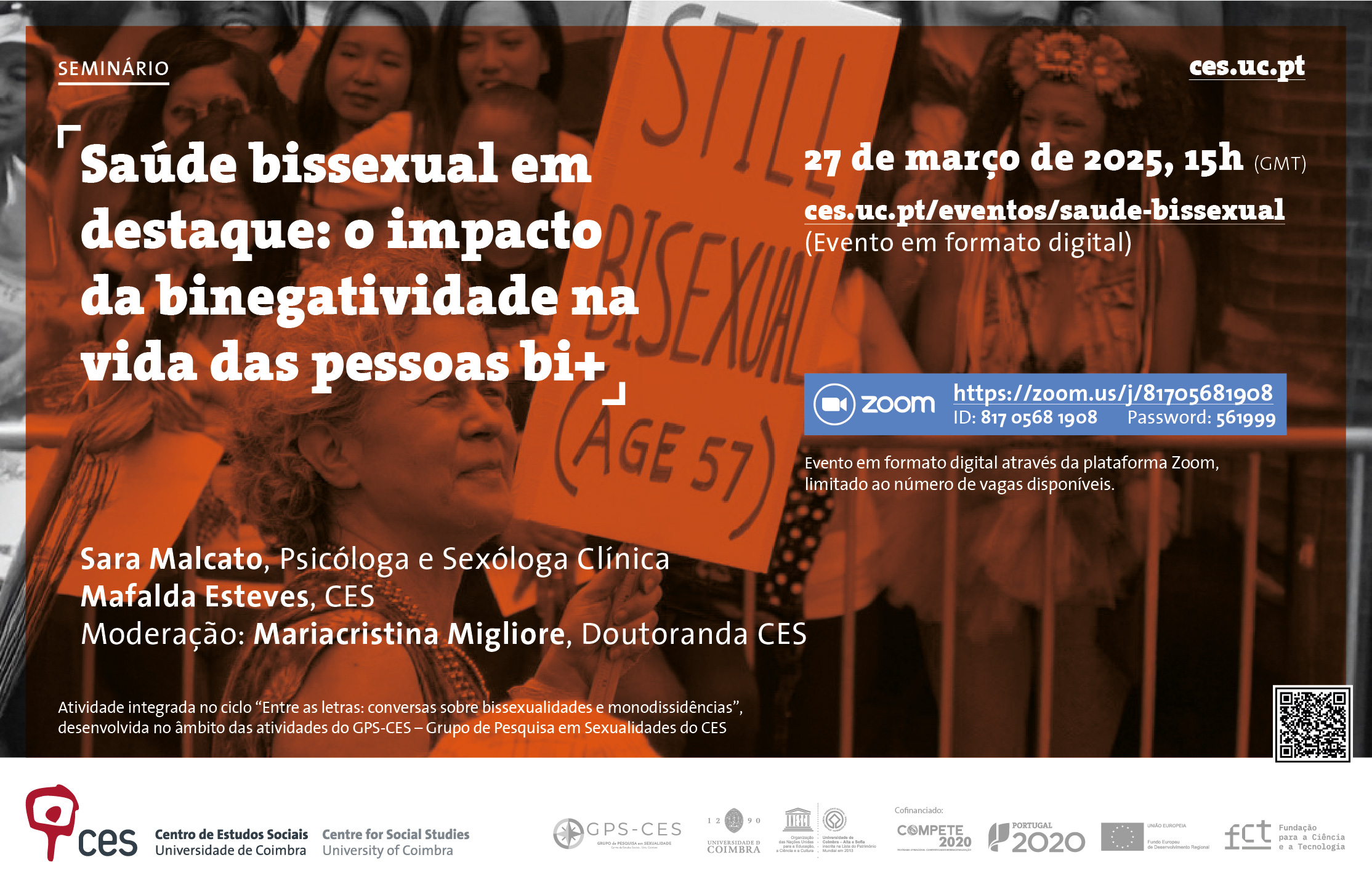 Bisexual health in the spotlight: the impact of binegativity in the lives of bi+ people<span id="edit_47549"><script>$(function() { $('#edit_47549').load( "/myces/user/editobj.php?tipo=evento&id=47549" ); });</script></span>