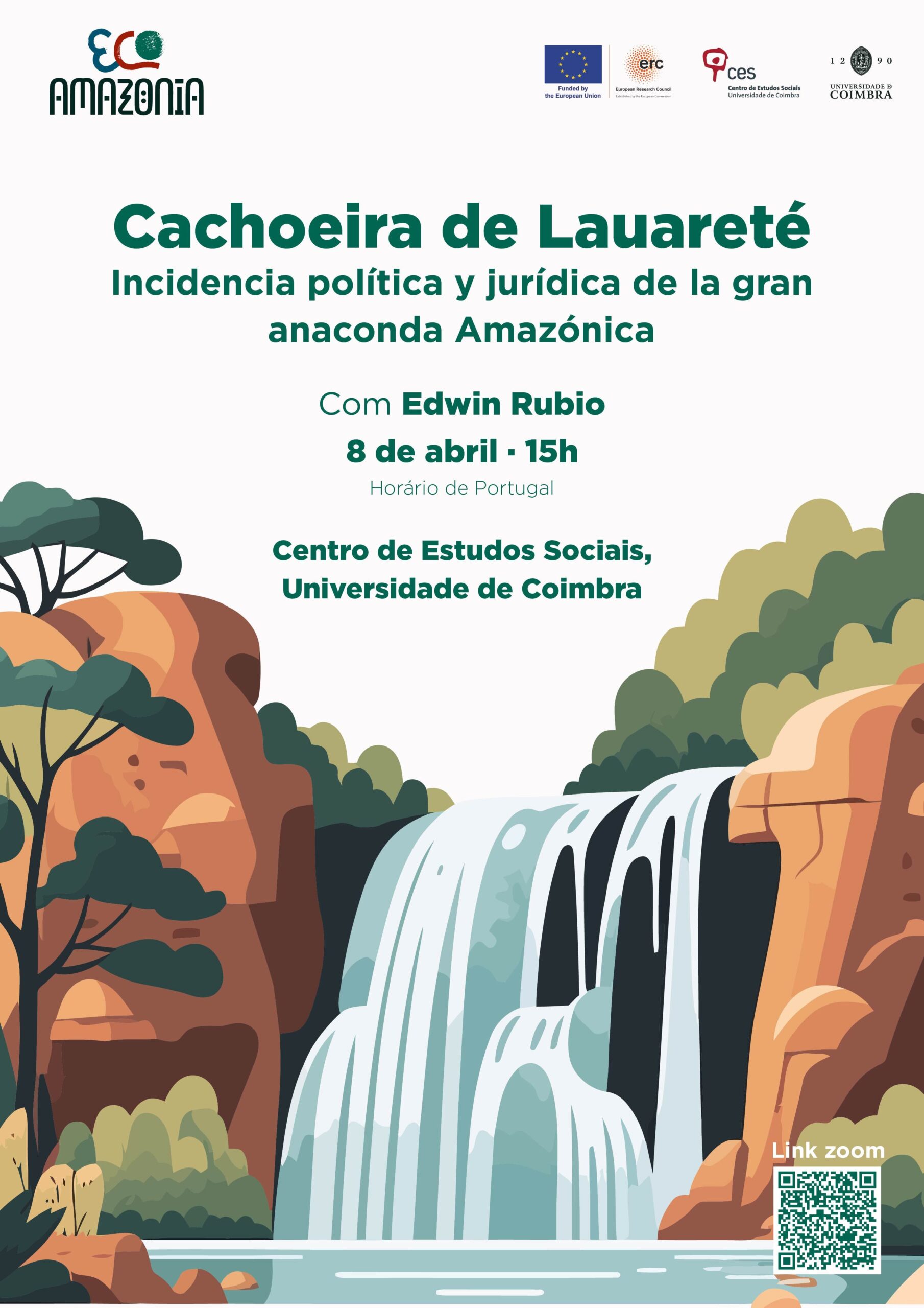 Lauareté Waterfall: Political and legal defence of the great Amazonian anaconda<span id="edit_47639"><script>$(function() { $('#edit_47639').load( "/myces/user/editobj.php?tipo=evento&id=47639" ); });</script></span>