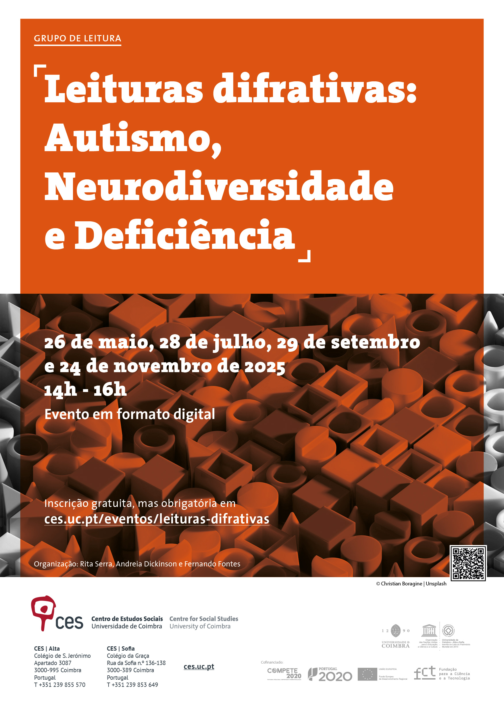 Diffractive readings: Autism, Neurodiversity and Disability<span id="edit_47983"><script>$(function() { $('#edit_47983').load( "/myces/user/editobj.php?tipo=evento&id=47983" ); });</script></span>