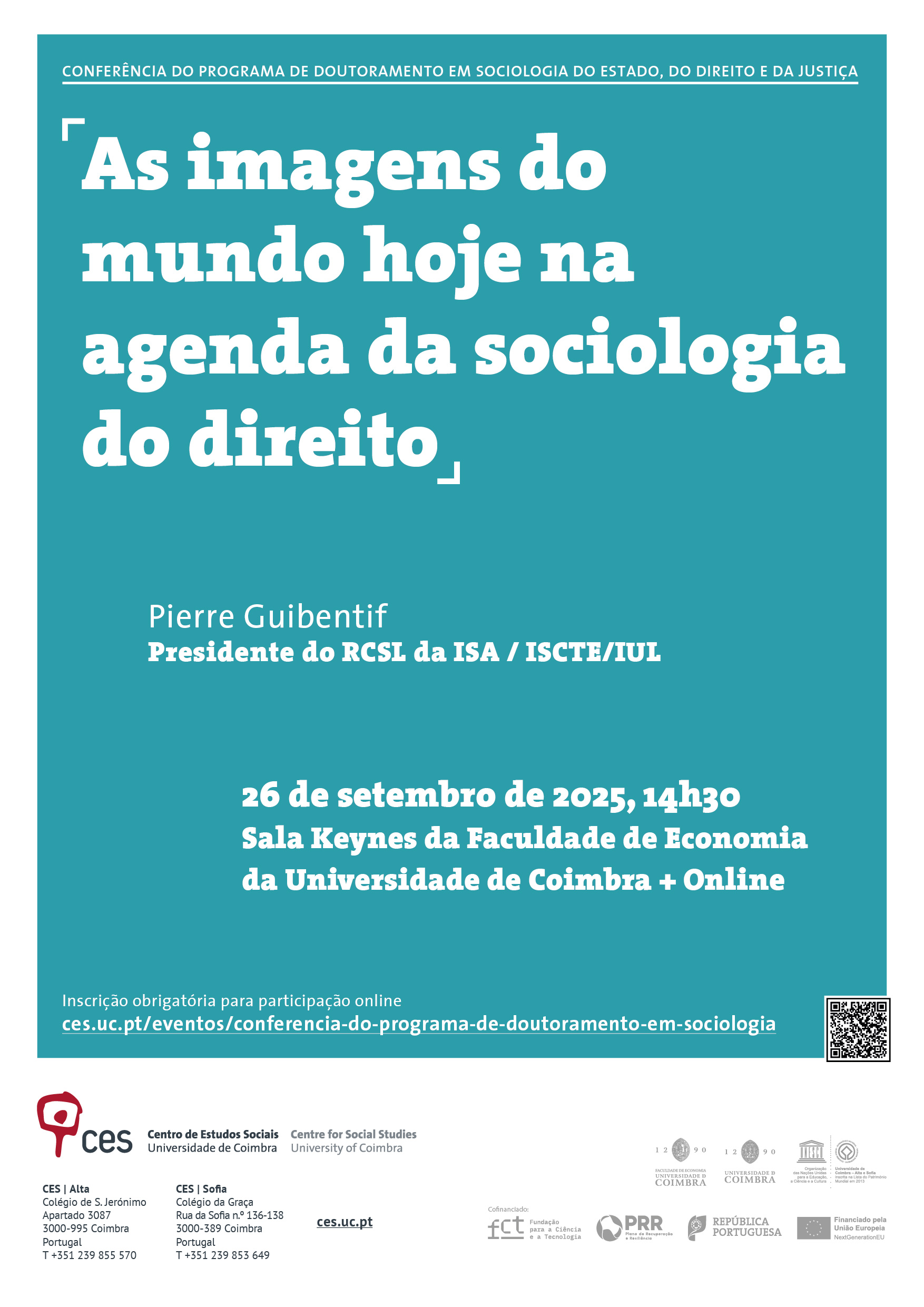As imagens do mundo hoje na agenda da sociologia do direito<span id="edit_48474"><script>$(function() { $('#edit_48474').load( "/myces/user/editobj.php?tipo=evento&id=48474" ); });</script></span>
