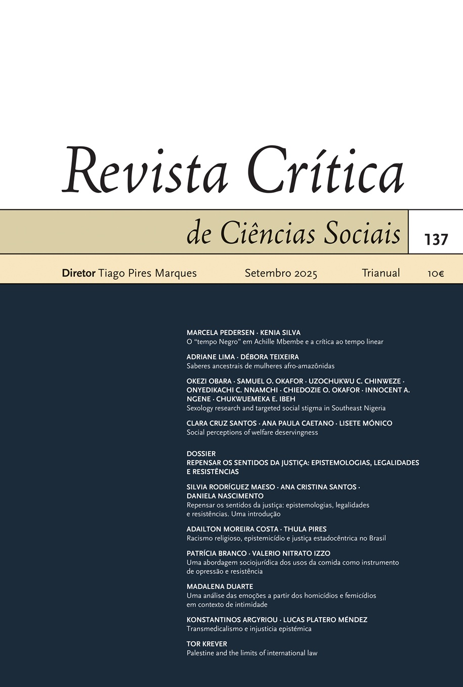 Revista Crítica de Ciências Sociais # 137<span id="edit_48700"><script>$(function() { $('#edit_48700').load( "/myces/user/editobj.php?tipo=destaque&id=48700" ); });</script></span>