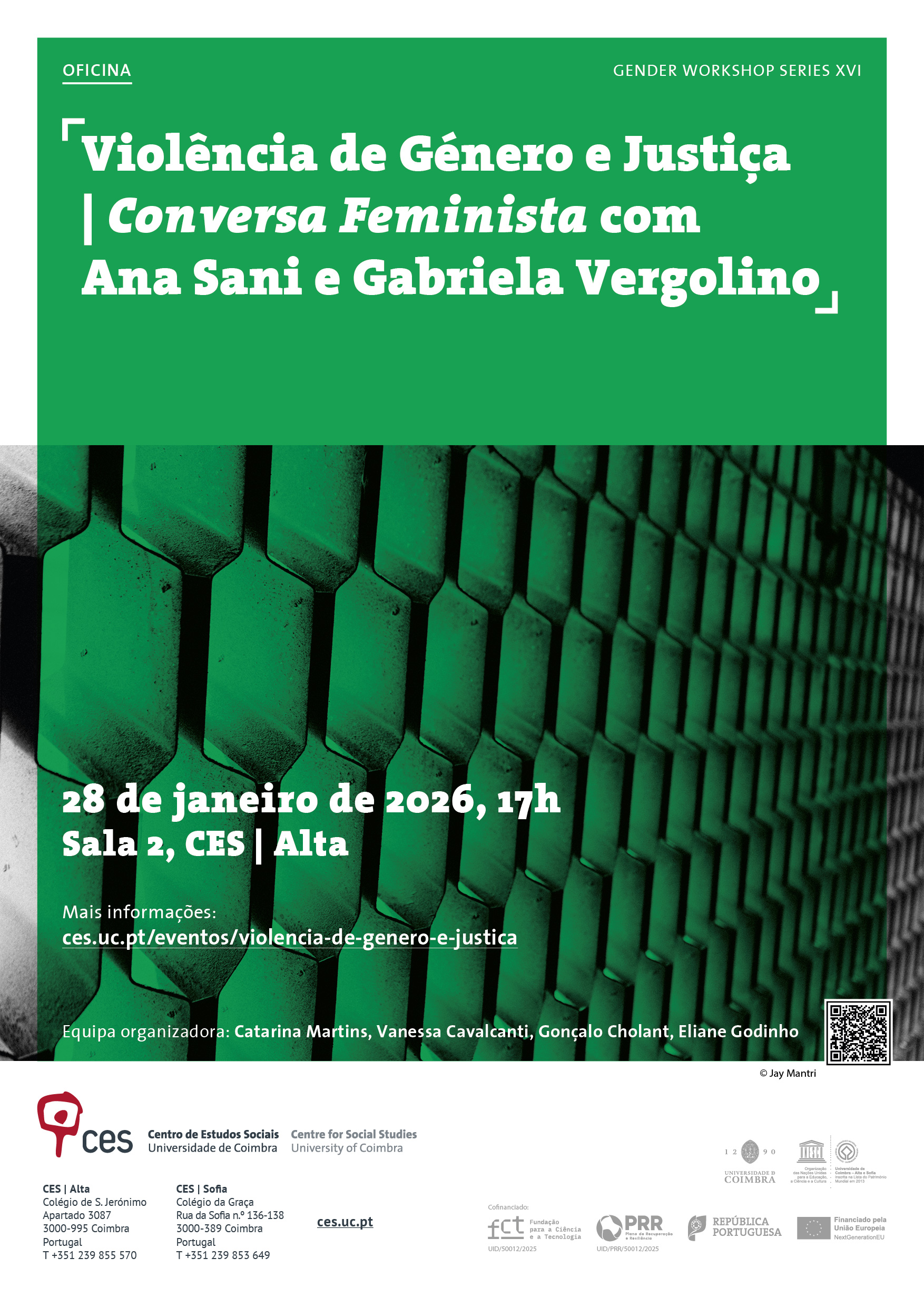 Gender-based Violence and Justice | <em>Conversa Feminista</em> with Ana Sani and Gabriela Vergolino<span id="edit_48916"><script>$(function() { $('#edit_48916').load( "/myces/user/editobj.php?tipo=evento&id=48916" ); });</script></span>