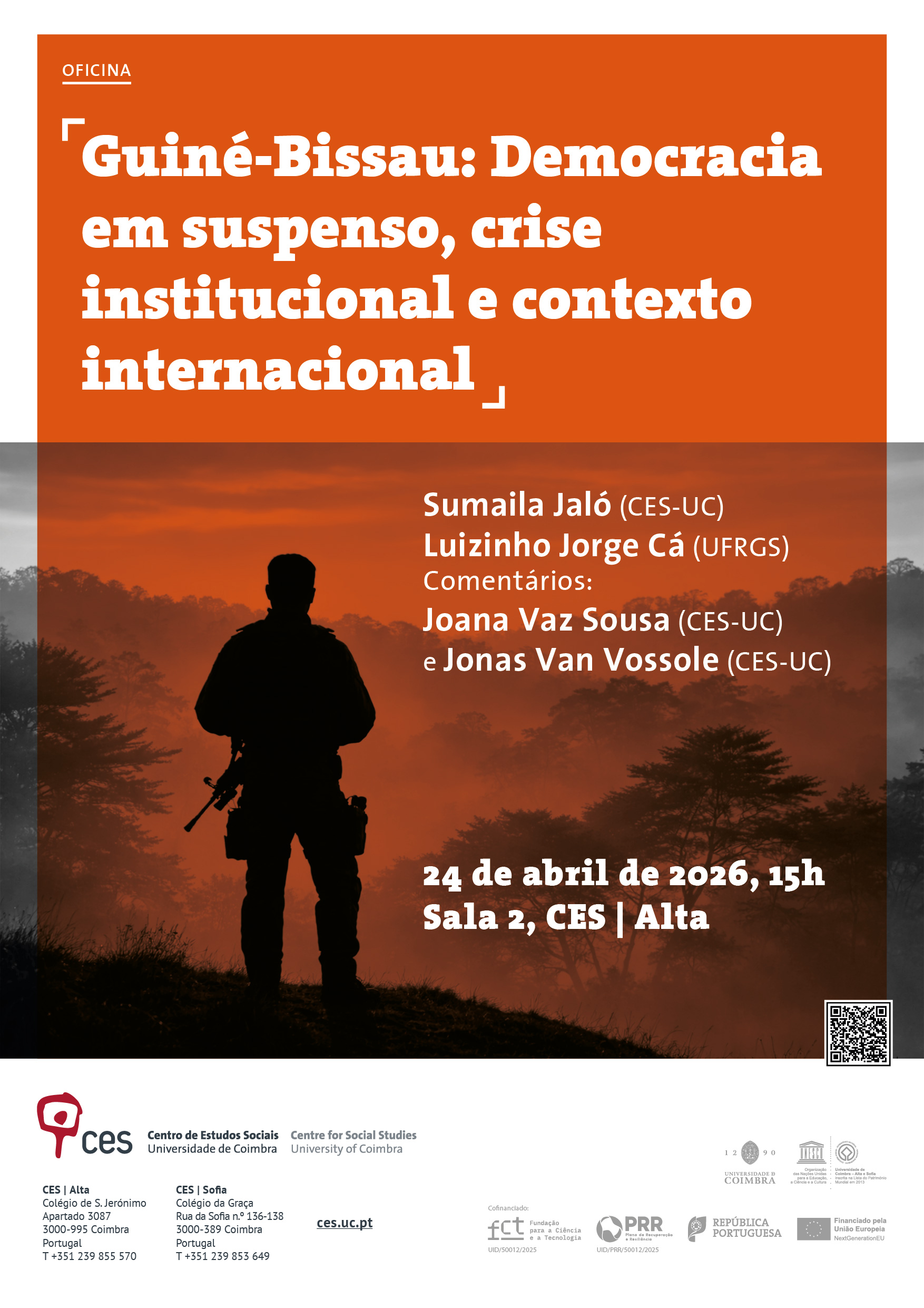 Guinea-Bissau: Democracy on hold, institutional crisis and the international context<span id="edit_49305"><script>$(function() { $('#edit_49305').load( "/myces/user/editobj.php?tipo=evento&id=49305" ); });</script></span>