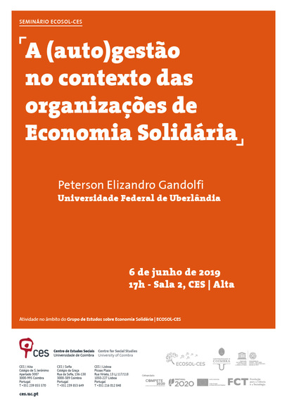 A (auto)gestão no contexto das organizações de Economia Solidária<span id="edit_23665"><script>$(function() { $('#edit_23665').load( "/myces/user/editobj.php?tipo=evento&id=23665" ); });</script></span>