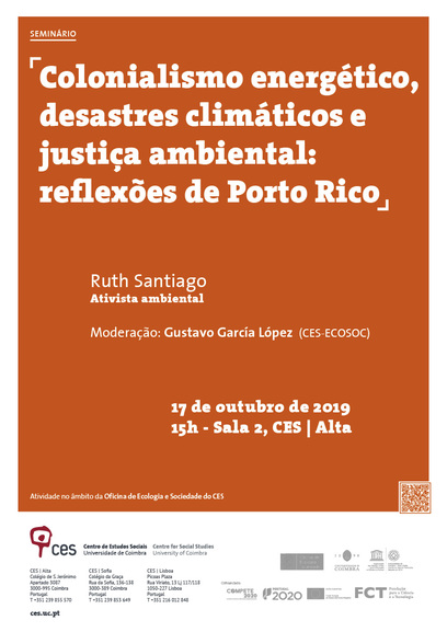 Colonialismo energético, desastres climáticos e justiça ambiental: reflexões de Porto Rico<span id="edit_26758"><script>$(function() { $('#edit_26758').load( "/myces/user/editobj.php?tipo=evento&id=26758" ); });</script></span>