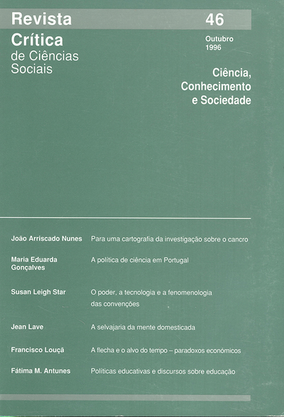 Ciência, conhecimento e sociedade